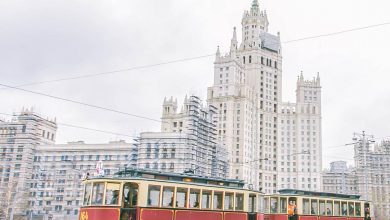 Ретро-трамвай колесит по столице. Один город, одна любовь! Фото: maria_casper #Москва #ФотоМосквы