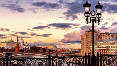 Красота московского вечернего неба #Москва #ВечерняяМосква
