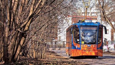 Весенний трамвайчик в Сокольниках #Москва #Сокольники