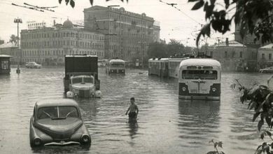 Москва Наводнение 1965 год