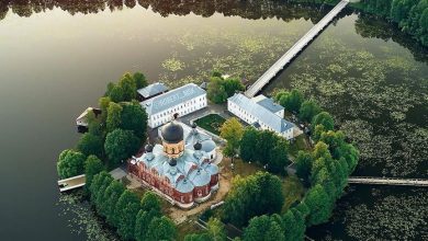 Свято-Введенский Островной монастырь — 90 км от Москвы. Как добраться: Из Москвы до города…