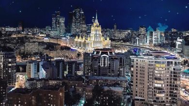 На город опустилась ночь #Москва #НочнаяМосква
