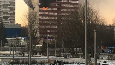 Загорелась квартира на 9-м этаже на Михалковской улице, д. 2. Пожар был ликвидирован, а…