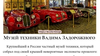Интересные автомобильные музеи Москвы и области