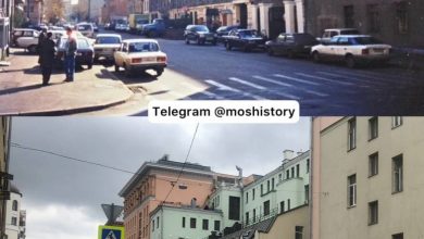 2-я Тверская- Ямская улица (1995 год и наши дни). Источник:
