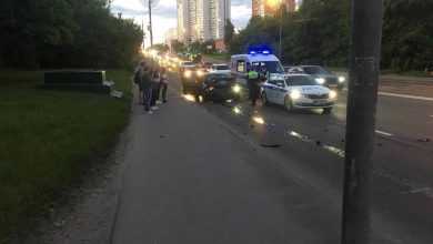 Панфиловский проспект в Зеленограде вчера вечером. Ребята на Audi догнали автобус. Пострадало несколько человек