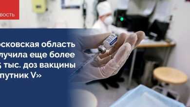 Вакцинация в Подмосковье проводится бесплатно. Сделать прививку можно в поликлиниках, пунктах вакцинации в ТЦ…