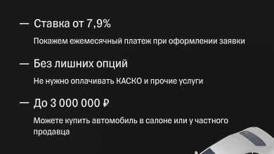 До 3 000 000 рублей на покупку новой машины или с пробегом. Ставка от…