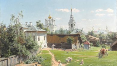 Где искать московский дворик с картины Поленова Сиюминутная красота, один миг, запечатлённый на полотне….