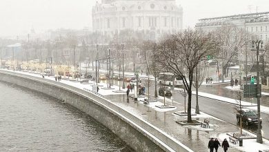 С добрым утром, Москва! Сегодня до +5 градусов днем, снег с дождем