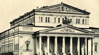 Одна из первых фотографий Большого театра. Фото сделано после пожара 1853 года и реставрации