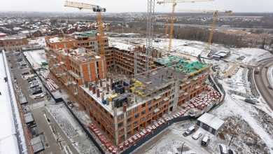 В 6-м микрорайоне города Видное Ленинского городского округа продолжается строительство ЖК «Первый квартал». Работы…